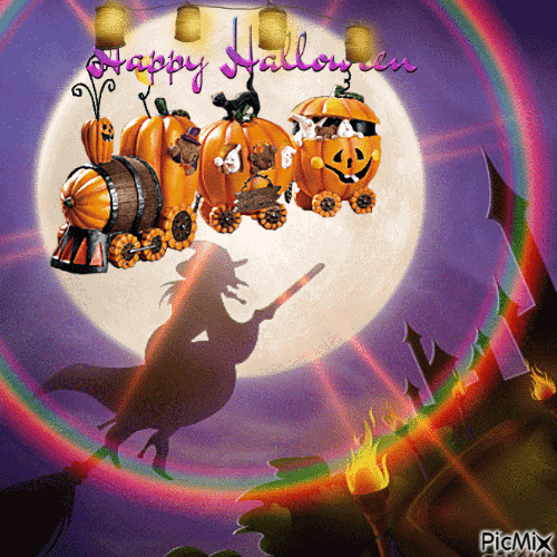 Joyeux Halloween 2021 - Бесплатный анимированный гифка