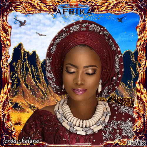 Africaine - Бесплатный анимированный гифка