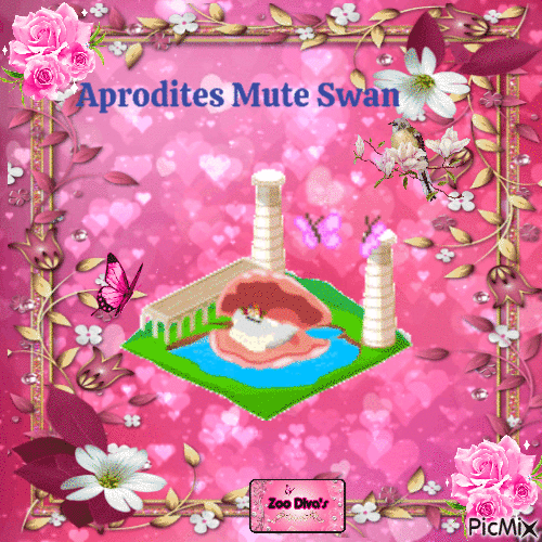 Aprodites Mute Swan - Бесплатни анимирани ГИФ
