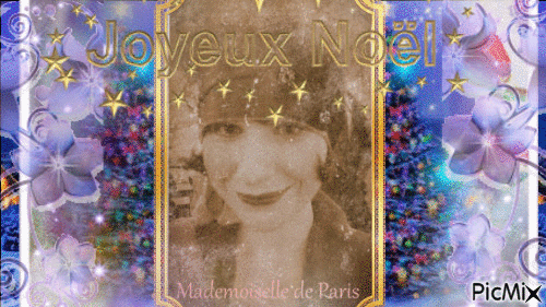 Mademoiselle de Paris - GIF animado grátis