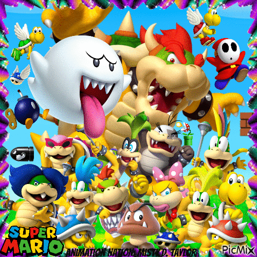 Super Mario Bros....Koopas - GIF animasi gratis