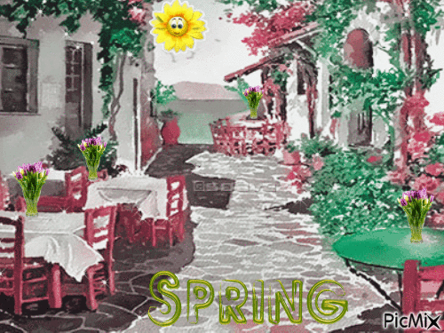 Spring - Ingyenes animált GIF