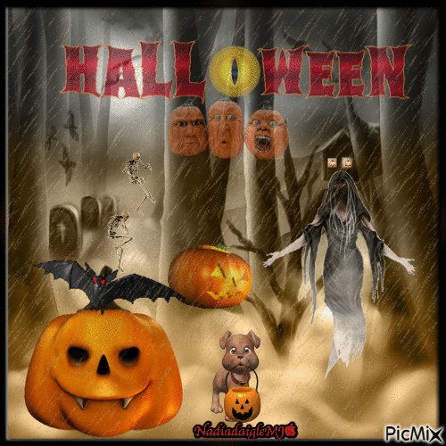 Halloween,,,, - Bezmaksas animēts GIF