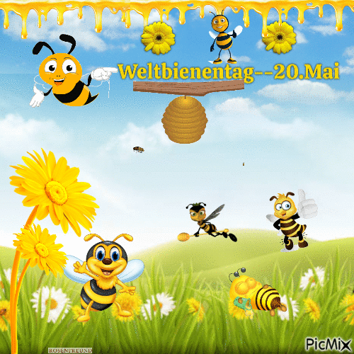 Weltbienentag--20.Mai - Free animated GIF