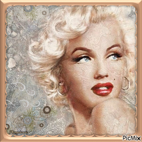 Marilyn Monroe. - Gratis animeret GIF