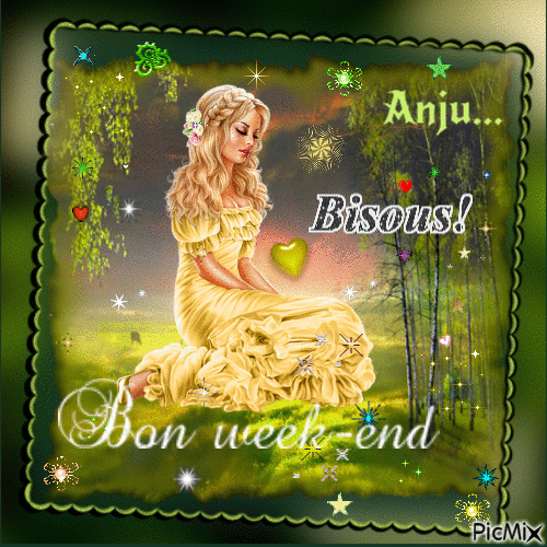 Bon Weekend ! - Безплатен анимиран GIF