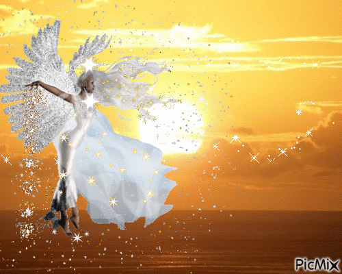 Angel Of Dawn - Darmowy animowany GIF