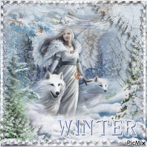 Winter Wolves - Ingyenes animált GIF