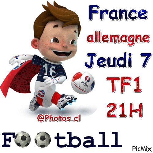 France football - 免费动画 GIF