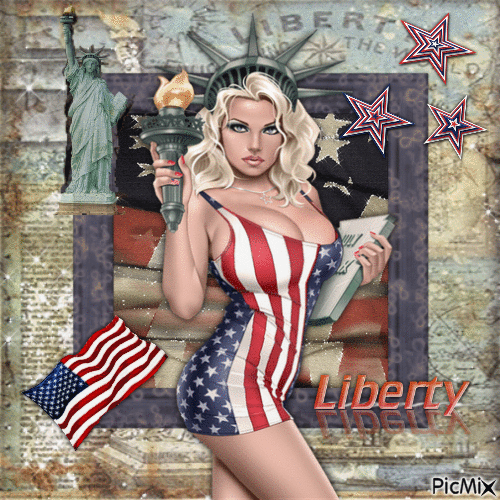 Liberty - GIF animasi gratis