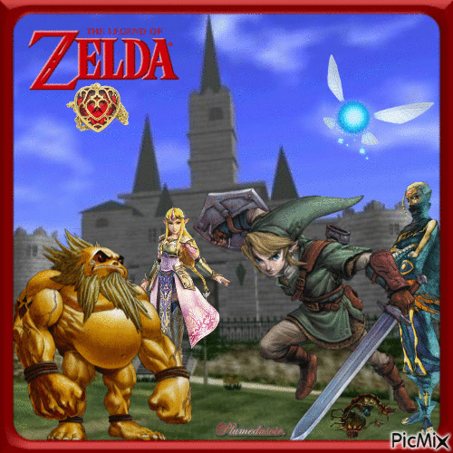 Zelda. - GIF animado grátis