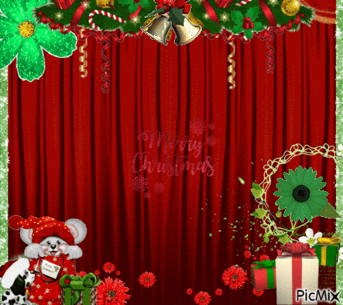 merry christmas spinel - Ingyenes animált GIF