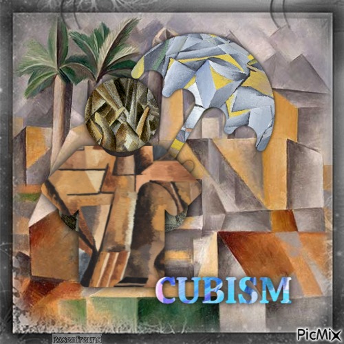 Meine  Moderner Kubismus - zdarma png