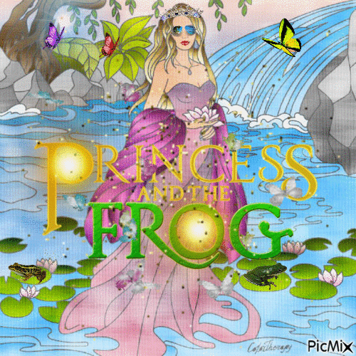 Princess And The Frog - GIF animé gratuit