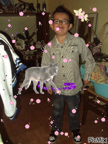 mon fils - Darmowy animowany GIF
