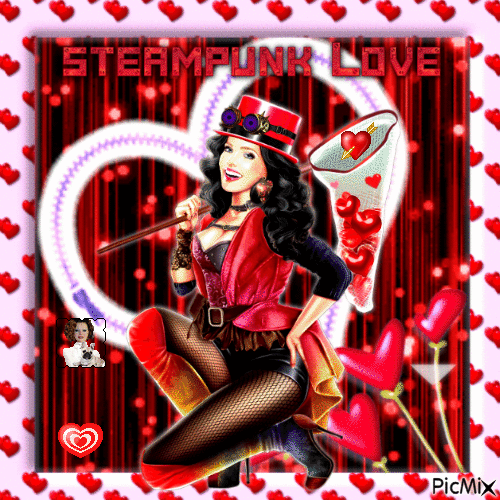 steampunk Love - Безплатен анимиран GIF