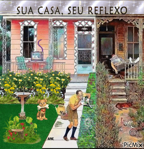 Reflexão - Бесплатный анимированный гифка