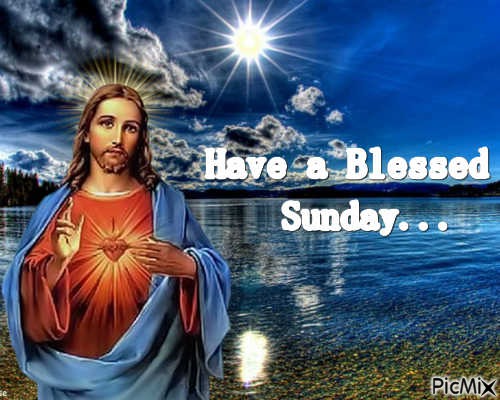 Have a Blessed Sunday... - kostenlos png