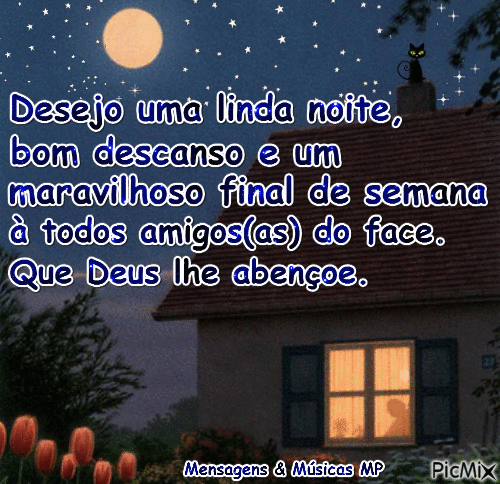 Boa noite - Бесплатный анимированный гифка