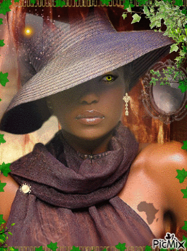 Concours "Beauté africaine" - Free animated GIF