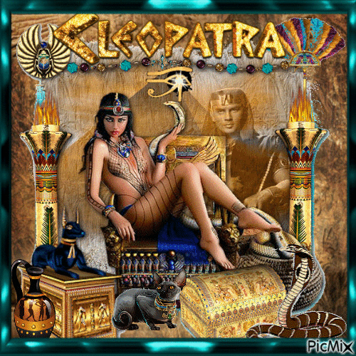 Cleopatra - GIF animé gratuit
