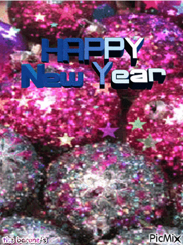 HAPPY NEW YEAR - Бесплатни анимирани ГИФ