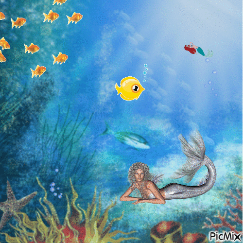 Under the sea - Gratis animerad GIF