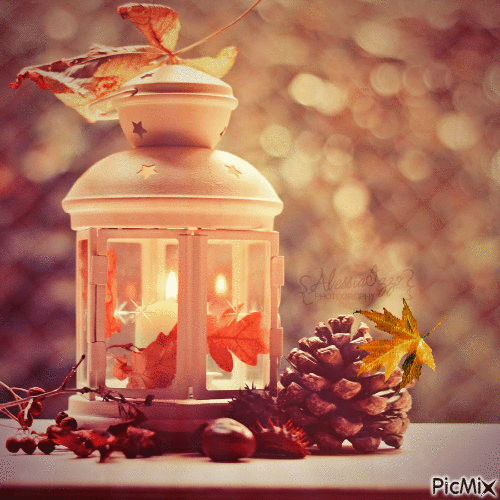 autumn evening - Безплатен анимиран GIF