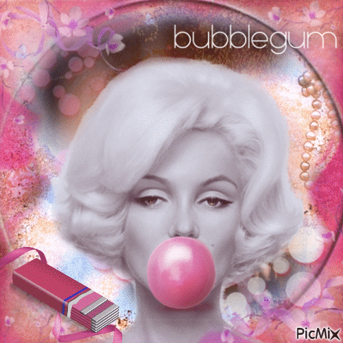 Bubblegum Fun - GIF animasi gratis