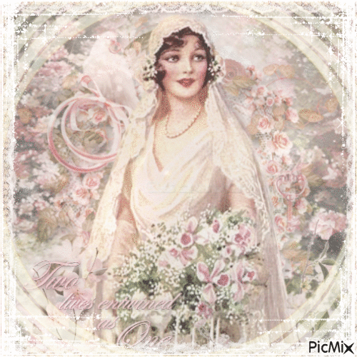 Vintage Bride - Бесплатни анимирани ГИФ