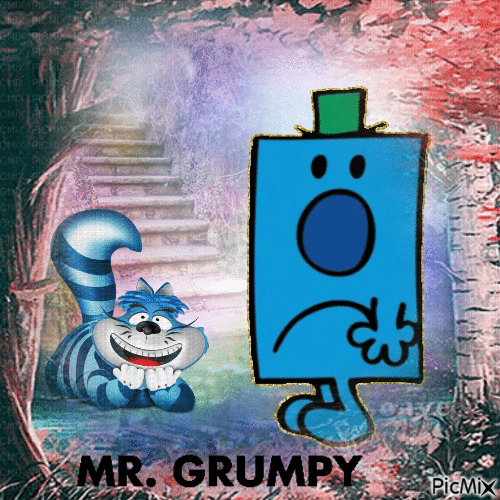 Mr Grumpy. - Animovaný GIF zadarmo