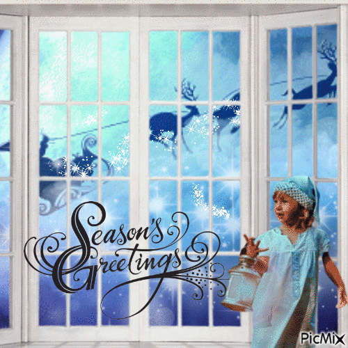 Seasons Greetings - Ingyenes animált GIF