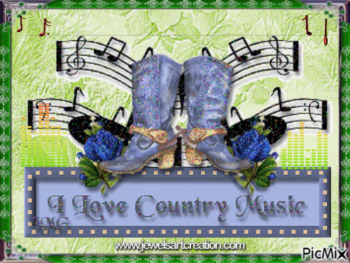 Country Music - Gratis animeret GIF
