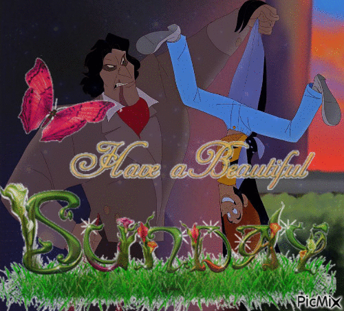 Sunday Greetings From Saga of the Seven Stevens - Free animated GIF