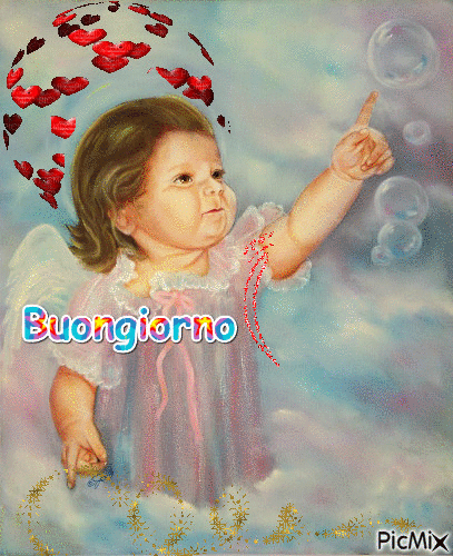 bgiorno con angelo - 免费动画 GIF