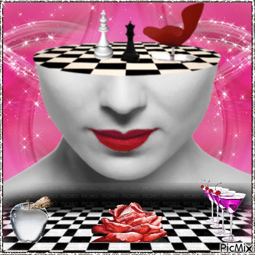 Furcsa sakk art - Ingyenes animált GIF