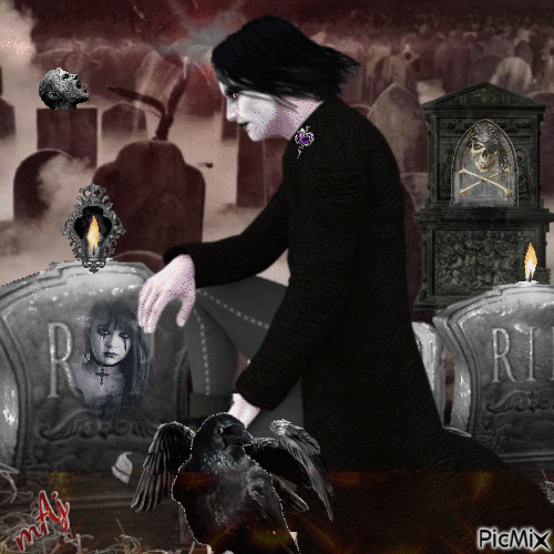 Concours "L'homme du cimetière" - 無料のアニメーション GIF