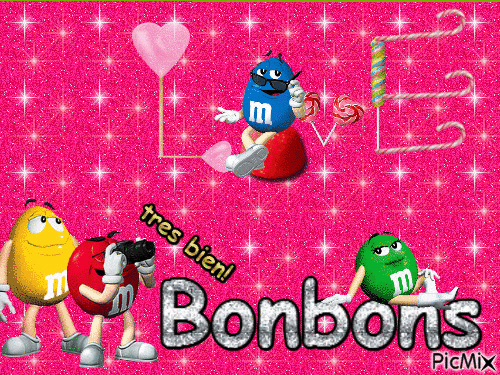 Bonbons - Zdarma animovaný GIF