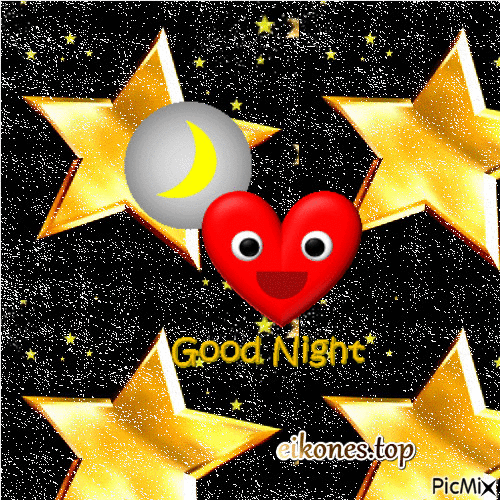 Good night - GIF animasi gratis