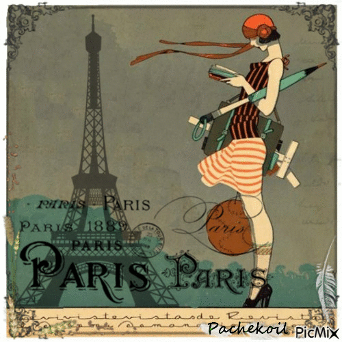 Paris - Ilmainen animoitu GIF