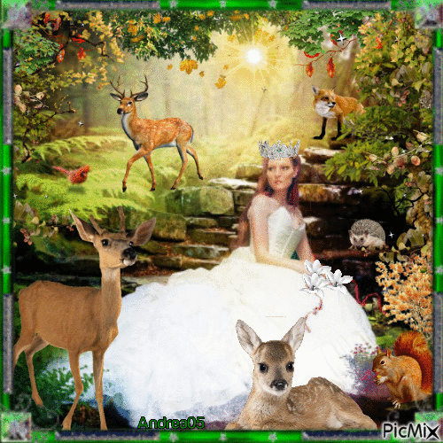 Fairy forest... - GIF animé gratuit