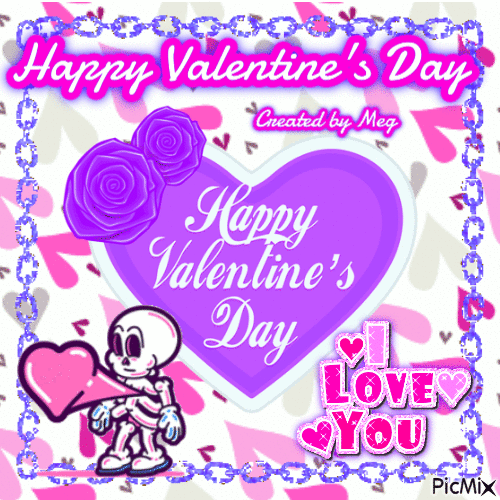 Happy Valentine's Day - Bezmaksas animēts GIF