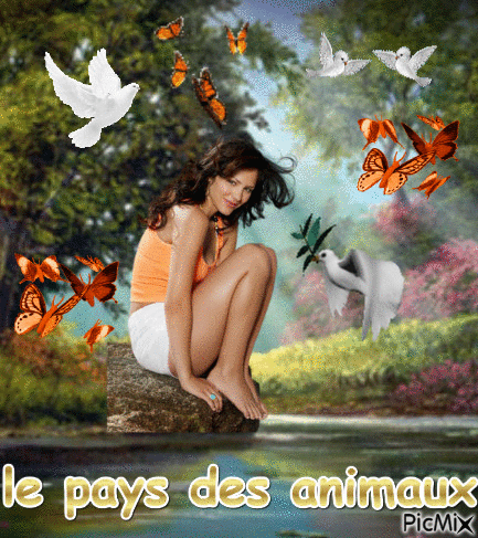 le pays des animaux - Free animated GIF