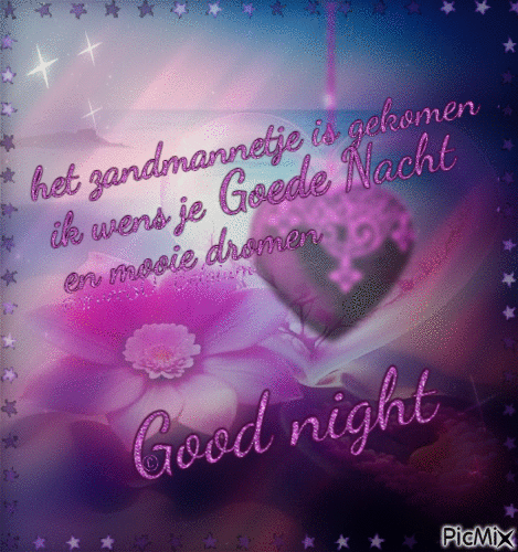 gn good night   goede nacht - Free animated GIF