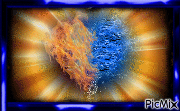 Fire And Water! - Gratis animerad GIF