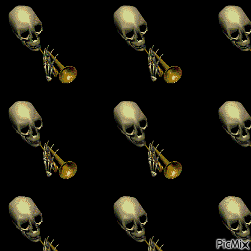skeletootoot - Zdarma animovaný GIF