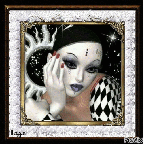 clown woman - Δωρεάν κινούμενο GIF