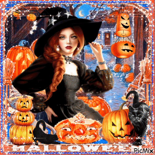 I like being a witch - Free animated GIF