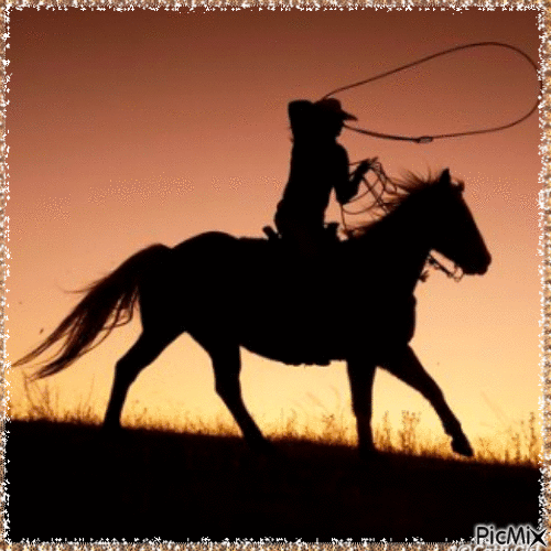 Cowgirl - Besplatni animirani GIF