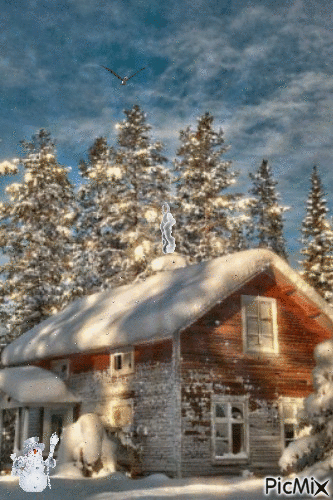 Winter - Бесплатный анимированный гифка